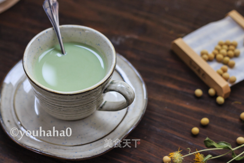 Matcha Soy Milk Milk Tea recipe