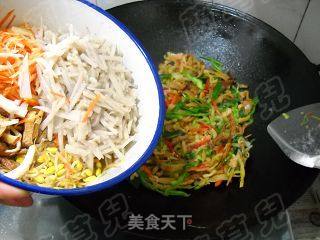 Vegetarian Stir-fried Ten Coriander recipe