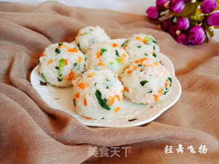 Antarctic Krill Meat Rice Ball recipe