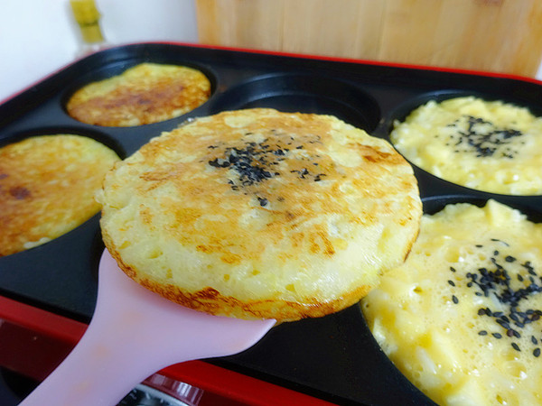 Rice Apple Pancakes recipe