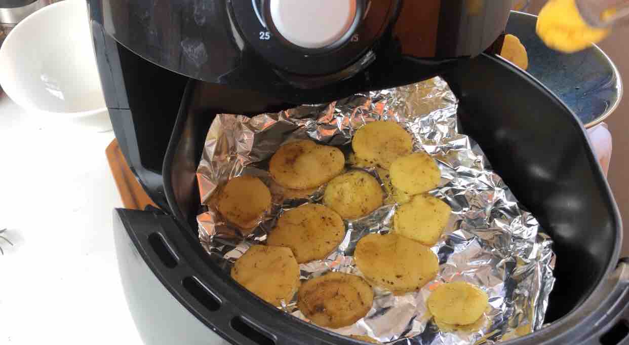 Air Fryer Version Grilled Lamb Chops recipe