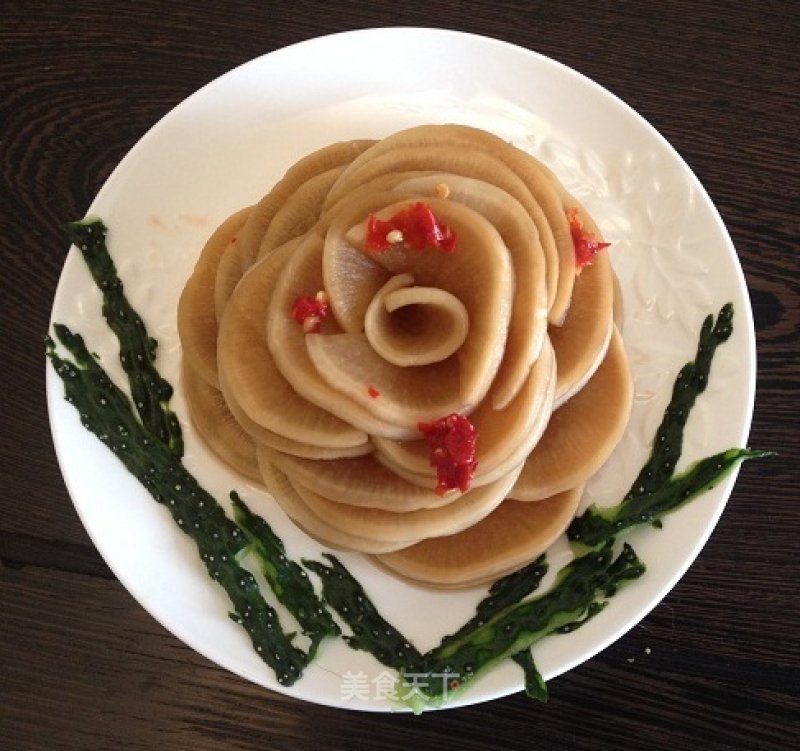 Sweet and Sour White Radish recipe