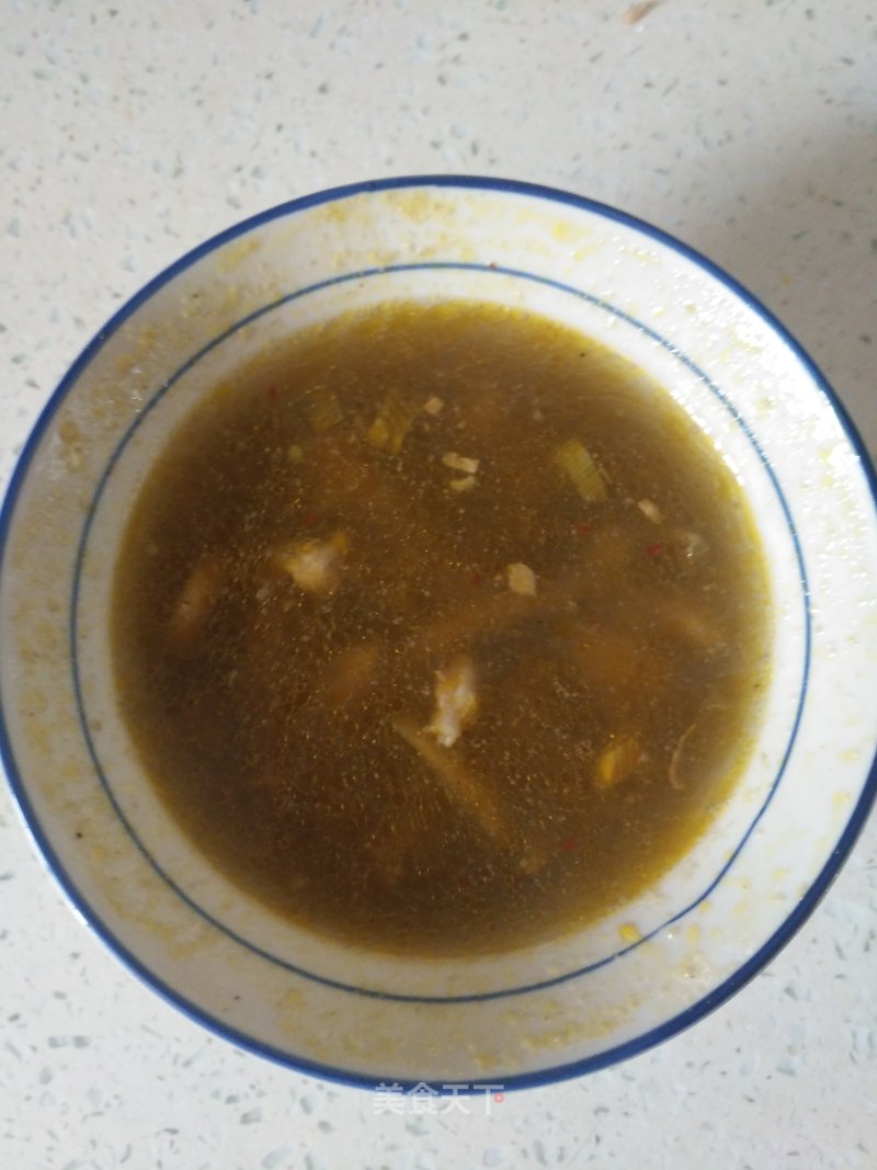 Mustard Pork Soup recipe