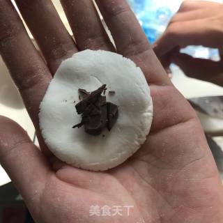 Glutinous Rice Cheese, Chocolate Balls recipe