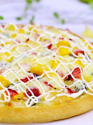 Colorful Fruit Pizza recipe