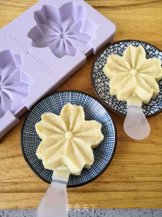 Sakura Ice Cream Steamed Cake recipe