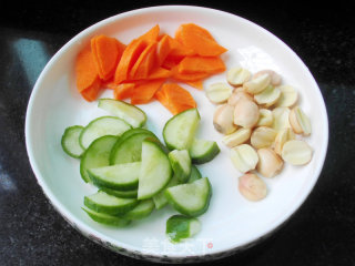 Stir-fried Pork with Choi Vegetables recipe