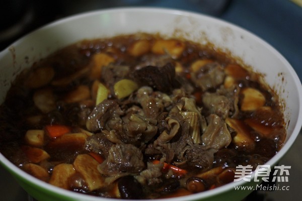 Braised Beef Brisket with Fresh Vegetable Sauce recipe