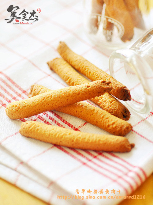 Vanilla Honey Egg Yolk Cookies recipe