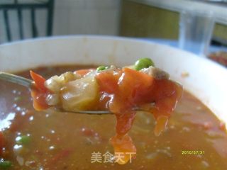 Tomato Beef Soup recipe