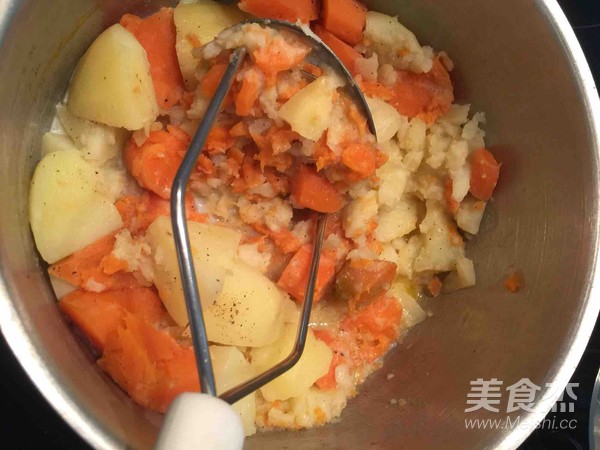 Sweet Potato Mashed Potatoes recipe