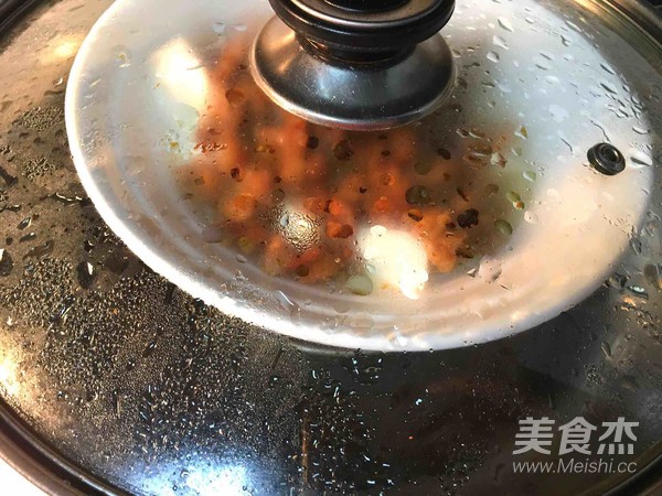 Steamed Tofu with Minced Meat recipe