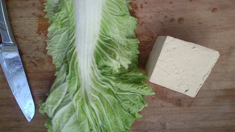 Stir-fried Tofu with Cabbage recipe