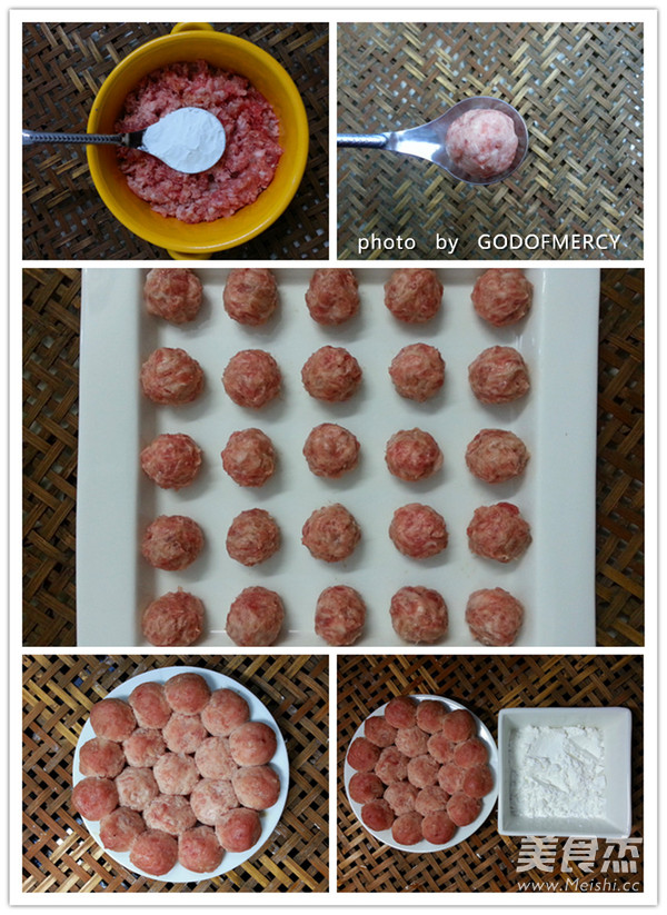 Crispy Snow Frosted Chicken Breast Meatballs recipe