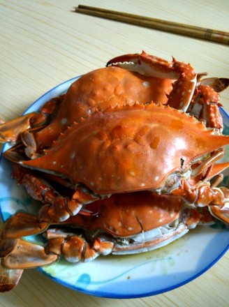 Steamed Swimming Crab recipe