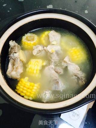 Corn Pork Ribs Soup recipe