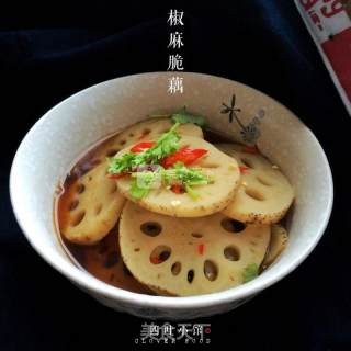 [siye Xiaoguan] Crispy Lotus Root with Pepper and Hemp recipe