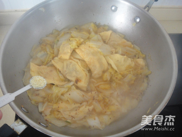 Fried Baby Dishes with Egg Dumplings recipe