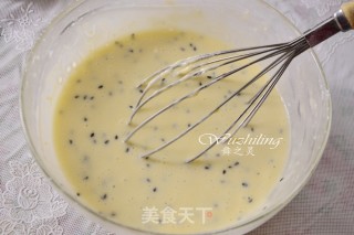 Black Sesame Omelet recipe