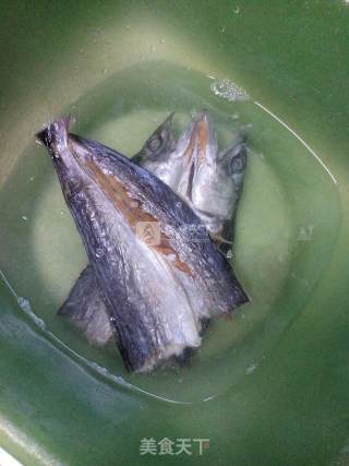 Pan-fried Dried Mackerel recipe