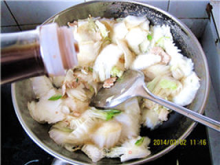 Stir-fried Cabbage with Sliced Pork recipe