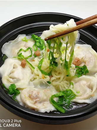 #中卓炸酱面#wonton Noodles (instant Noodles Version) recipe