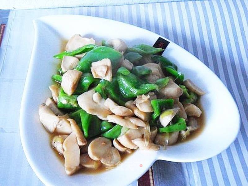 Vegetarian Fried Pleurotus Eryngii recipe