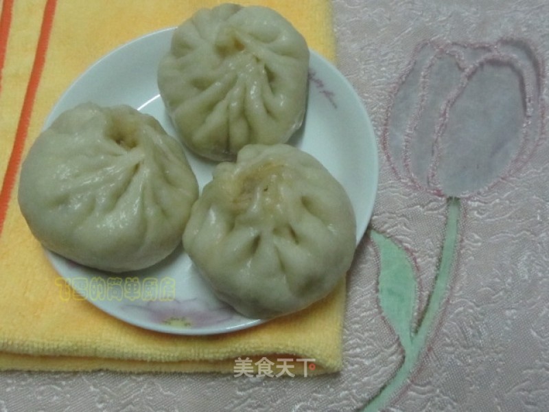 Potato and Scallion Pork Bun recipe