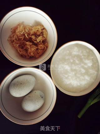 Preserved Egg Porridge recipe