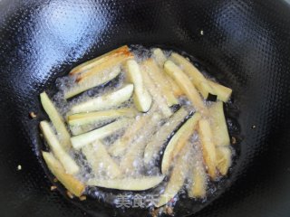 Learning is to Keep Advancing in Groping-stir-fried Eggplant with Garlic and Beans recipe