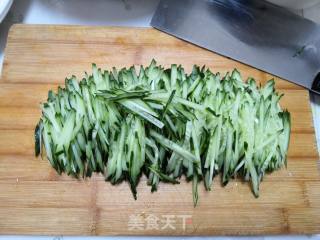 Chilled Cucumber, Bean Curd and Cabbage Core recipe