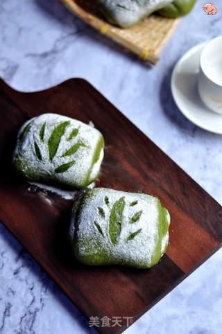 Matcha Milk Roll Bread recipe