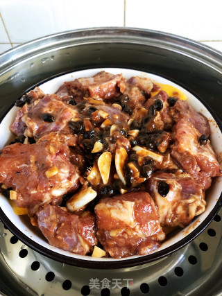 Pumpkin Steamed Spare Ribs recipe