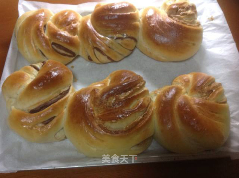 #四session Baking Contest and is Love to Eat Festival# Bean Paste Rolls recipe
