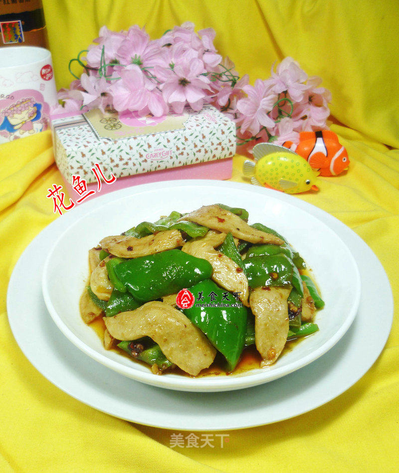 Stir-fried Chili with Soy Protein