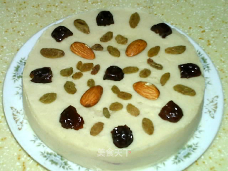 Purple Potato Kidney Bean Cake recipe