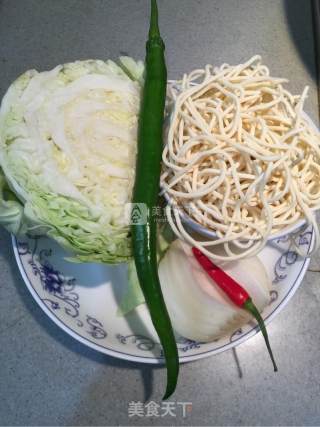 Home-cooked Fried Noodles recipe