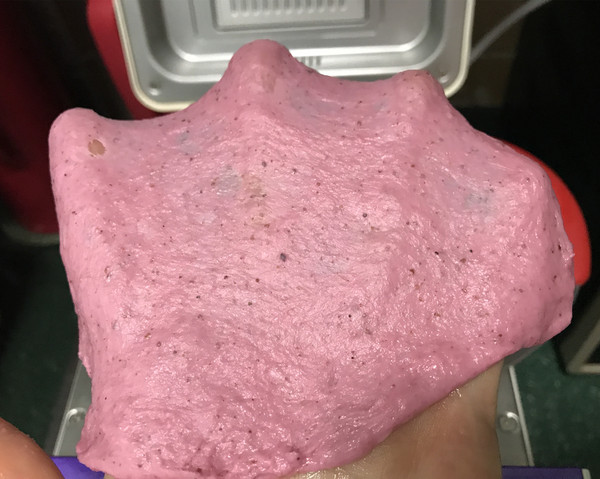 Dragon Fruit Ricotta Bow Bread recipe