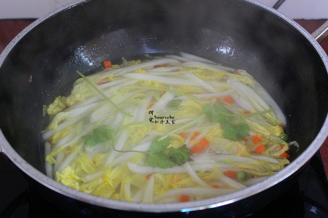 Sweet Bean Baby Vegetable Soup recipe