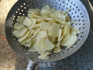 Spicy Potato Chips recipe