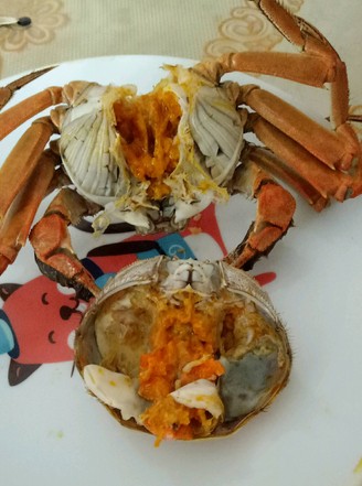 Steamed Crab recipe