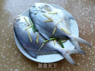 Steamed Pomfret recipe