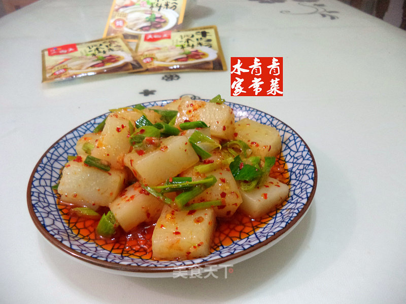 Spicy Stir-fried Rice Tofu----daxi Big Beef Seasoning Edition recipe