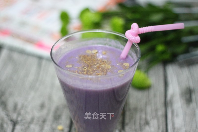 Soy and Purple Sweet Potato Soy Milk recipe