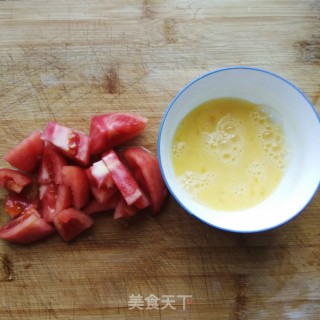 Scrambled Eggs with Tomato and Zucchini recipe