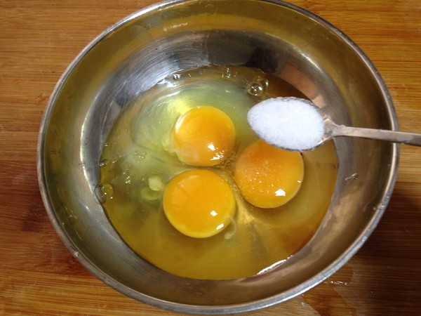 Whitebait Scrambled Eggs recipe