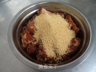 Millet Steamed Ribs recipe
