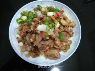 Fried Bullfrog with Onion recipe