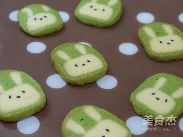 Matcha Bunny Cookies recipe