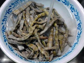 Soaked Dried Bamboo Shoots recipe